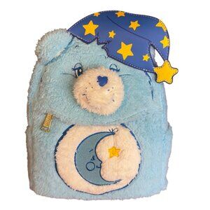 Care Bears Loungefly Bedtime Bear Mini Backpack Cute Starry Blue